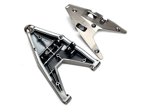 TRA8533X Suspension Arm Lower Left/Arm Insert Satin Black Chrome-Plated