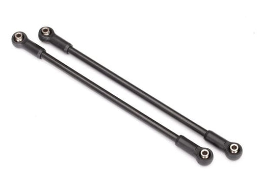 TRA8542X Traxxas Suspension link, rear (upper) (heavy duty, steel) (7x206mm, center to center) (2) (assembled with hollow balls)