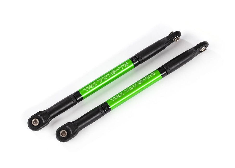 TRA8619G Traxxas Push rods, aluminum (green-anodized), heavy duty (2) (as