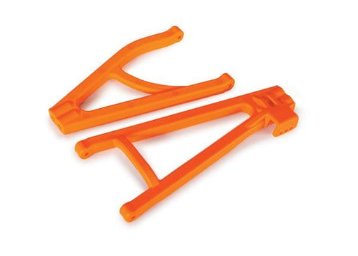 TRA8634T Traxxas Suspension arms, orange, rear (left), heavy duty