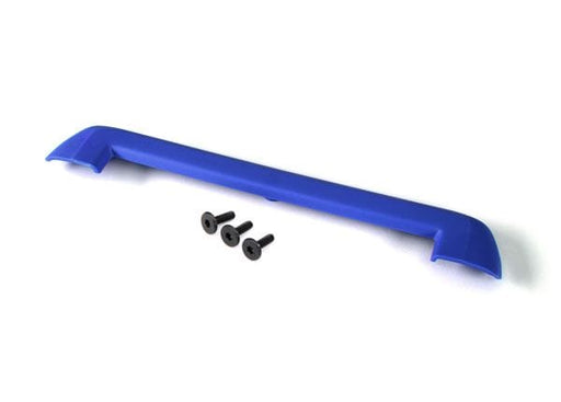 TRA8912X Traxxas Tailgate protector, blue/ 3x15mm flat-head screw (4)