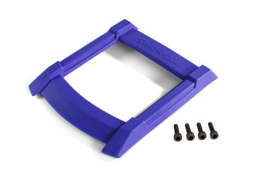 TRA8917X Traxxas Skid plate, roof (body) (blue)/ 3x12mm CS (4)