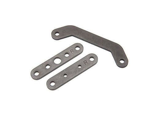 TRA8927 Traxxas Bulkhead tie bar, rear, upper (1)/ lower front (1)/ lower rear (1) (steel)