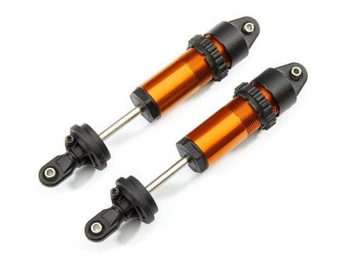 TRA8961T Traxxas Shocks, GT-Maxx, aluminum (orange-anodized)