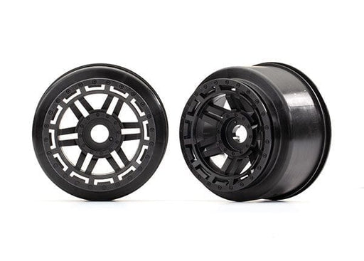 TRA8971 Traxxas Wheels (black) (2)