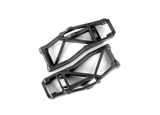 TRA8999 Traxxas Suspension arms, lower, black (L/R, F/R) (WideMAXX kit)