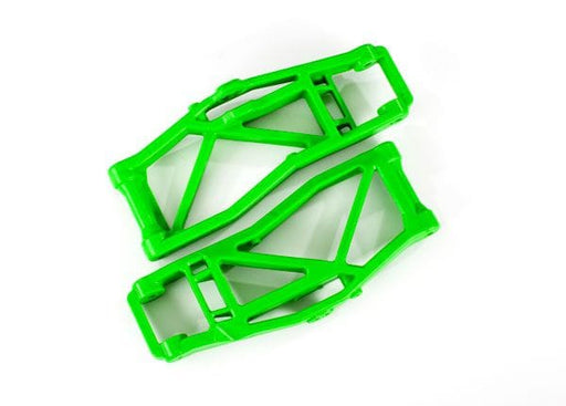 TRA8999G Traxxas Suspension arms, lower, green (L/R, F/R) (WideMAXX kit)