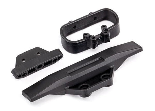 TRA9036 Bumper, rear/ bumper mount, rear/ bumper support, rear