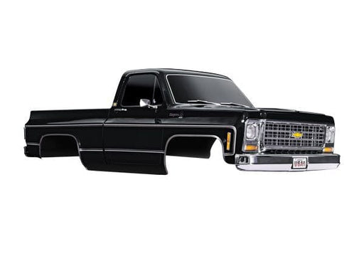 TRA9212X Traxxas Body Chevrolet K10 Truck (1979) Complete Black