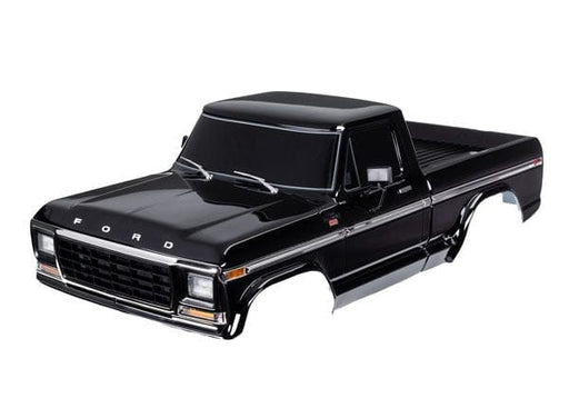 TRA9230-BLACK Traxxas Body, Ford F-150 (1979) Black - Painted, Decals Applied