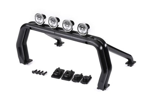 TRA9262R Traxxas Roll Bar, Front And Rear Mounts L/R - Black (4)