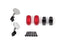 TRA9339 Traxxas Side mirrors (left & right) (fits #9333 or #9335 body)