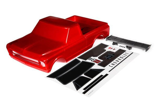 TRA9411R Traxxas Body, Chevrolet C10 (red) (includes wing & decals)