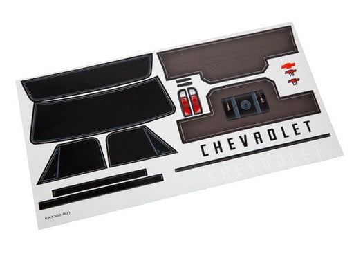 TRA9413 Traxxas Decal sheet, Chevrolet C10