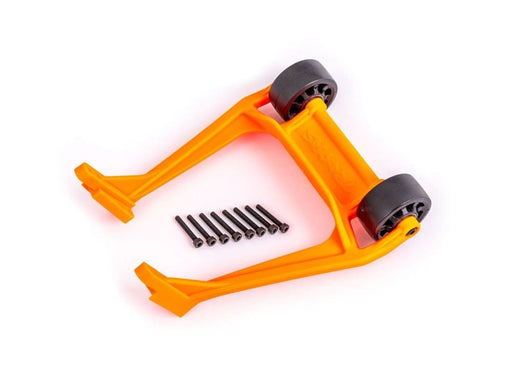 TRA9576T Traxxas Wheelie Bar, Orange (Assembled)