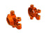 TRA9737-ORNG Traxxas Steering Blocks, 6061-T6 Aluminum (Orange)(2)