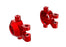 TRA9737-RED Traxxas Steering Blocks, 6061-T6 Aluminum (Red)(2)