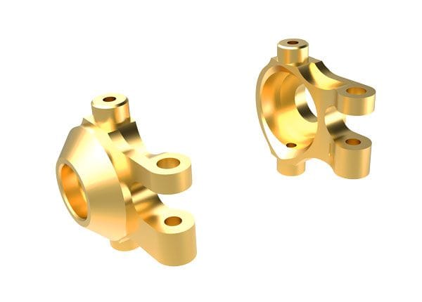 TRA9737 Traxxas Steering Blocks, Brass (7 Grams) (2)