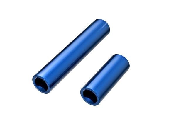 TRA9752-BLUE Traxxas Driveshafts, Center, Female, Aluminum (Blue-Anodized)