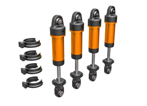 TRA9764-ORNG Traxxas Shocks, GTM, Aluminum (Orange-Anodized)