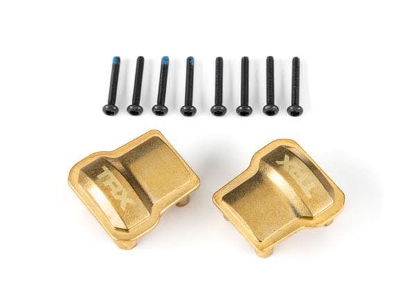 TRA9787 Traxxas Axle Cover, Brass (8 Grams) (2)