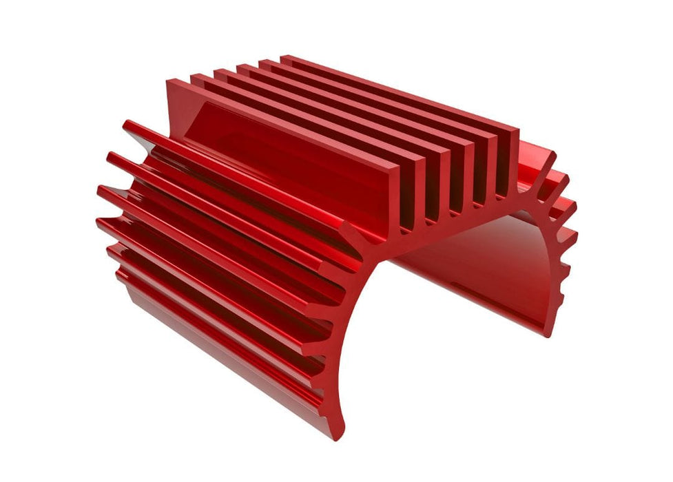 TRA9793-RED Traxxas Heat Sink, Titan 87T Motor (6061-T6 Aluminum, Red)