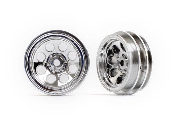 TRA9870 Traxxas Wheels 1.0" (Chrome) (2)