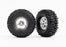 TRA9873Traxxas Premounts (Chr 1.0" Wheels, MT Baja Pro XS 2.4x1.0") (2)