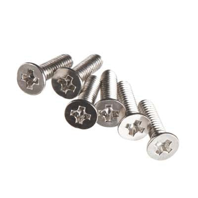 TRA3161 Screws, 2x8mm countersunk machine (6)