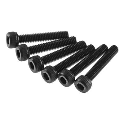 TRA3234 Screws, 2.5x14mm cap-head machine (hex drive) (6)