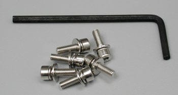  Screws, 3x10mm caphead machine (hex drive) (6