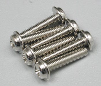 TRA3187 Screws, 3x15mm washerhead machine (6)