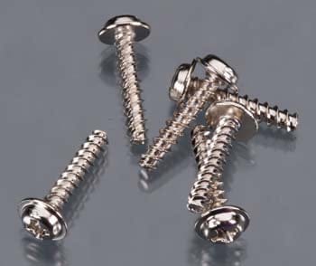 TRA3288 Screws, 3x15mm washerhead self-tapping (6)