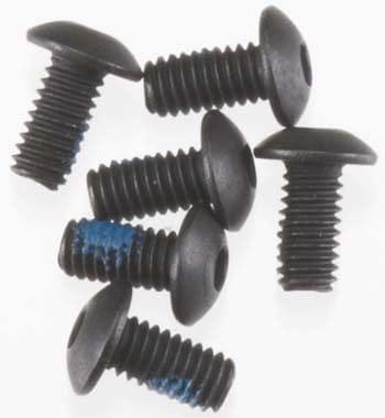 TRA3347 Screws, 2.5x5mm button-head machine (hex drive) (6)