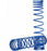 TRA8445A Spring Shock Rear (Blue) (GTR 139mm)