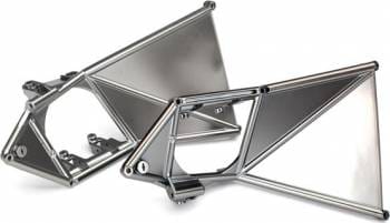 TRA8534X Mounts Suspension Arm Upper (Front) (L&R) Satin Black Chrome-Plat