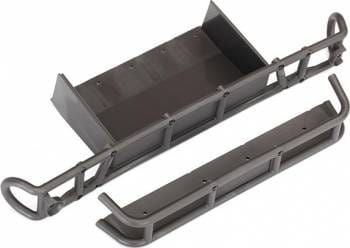 TRA8536 Bumper, rear/ bumper extension