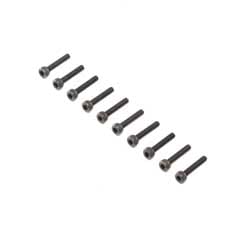 LOS255009 Cap Head Screws, Stl, BO, M3 x 16mm (10)