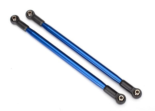 TRA8542A Traxxas Suspension link, rear (upper) (aluminum, blue-anodized) (10x206mm, center to center) (2) (assembled with hollow balls)